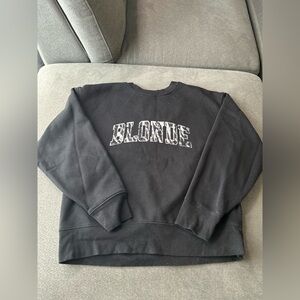 Brunette the Label "Blonde" sweatshirt